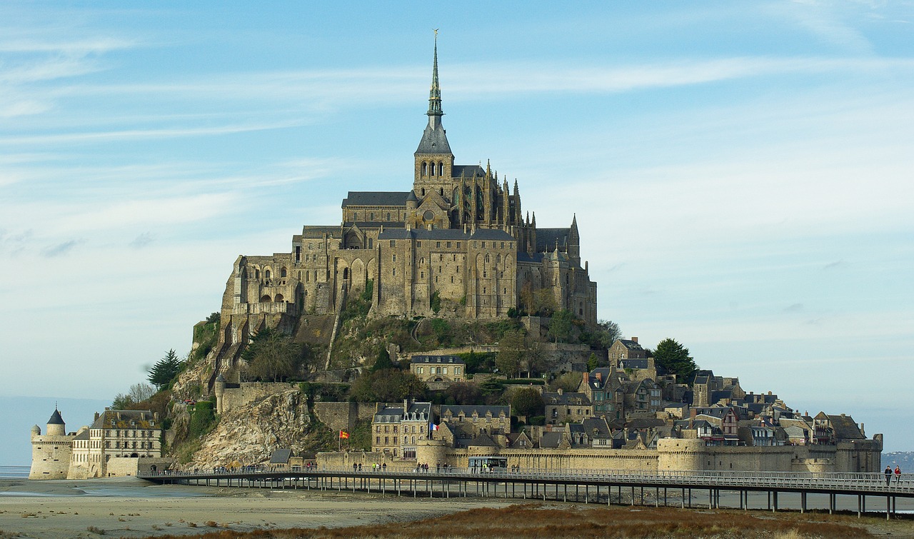 Découvrir le mont saint Michel en Normandie